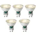 LUEDD Sett med 5 GU10 3-trinns dimbare LED-pærer 7W 600 lm 2700K