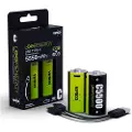 Verico C-batteri R14 Verico LoopEnergy Litium 1.5 V 3700 mAh 2 stk