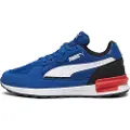 Puma Graviton Youth Trainers, Shoes, Clyde Royal/White/Black, 38.5