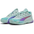 Puma NOVA Elite Padel Boots Women, Women, Peaceful Blue/Purple Glimmer/Safe Lake, 38.5