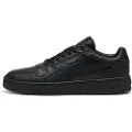 Puma Court Classic Street Sneakers Unisex, Shoes, Black/Black/Cool Dark Gray, 45