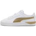 Puma Jada Classic Aqua Metallics Sneakers Women, Shoes, White/Alpine Snow/Gold, 37
