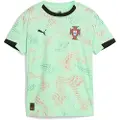 Puma Portugal Women's Team 2025 Away Jersey Youth, Clothing, Fresh Mint/Black, 11-12Y