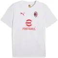 Puma AC Milan Pre-match Jersey Men, Sport, White/Putty, XXL