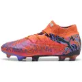 Puma FUTURE 8 ULTIMATE CREATIVITY FG Football Boots Unisex, Shoes, Orange Poppy/Dark Amethyst/Electric Peppermint, 40.5