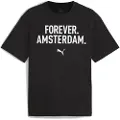 Puma Concept 2 Amsterdam Relaxed Tee Men, Clothing, Black, L
