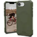 Uag Essential Armor - Baksidedeksel for mobiltelefon - MagSafe-samsvar - olivengrå - for Apple iPhone 16e