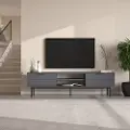 Hannah Home Hanah HomeTV-bænk PaulGråTV-benker & mediebenkerFra Homeroom