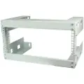 ALLNET 19 vegghus åpent, 9U, D300mm, lys grå, SWD-serien,