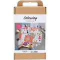 Adlibris DIY Kit Fargelegging, Kollasj, 1 pk.