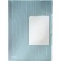 Leitz CombiFile - L-formet mappe - 3 deler - for A4 (210 x 297 mm) - kapasitet: 60 ark - med fliker - blå