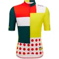 Santini Combo Tour De France Official General Leader Kort Ermet Trøye