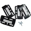 HP Autozubehör Simple-Fix Plastic Nummerpladeholder Sort