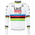 Pissei Winter World Champion Tadej Pogacar 2024 Uae Team Emirates Langermet Trøye