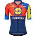 Santini Team Aero Lidl-trek 2025 Kort Ermet Trøye