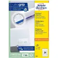 Avery Zweckform - Hvit - 70 x 36 mm 2400 etikett(er) (100 ark x 24) flerbruks merkelapper