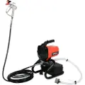 YATO YT-82560, Maling, Acryl maling, Oljemaling, 1,1 l/min, 2,5 m/s², 7,5 m, Sort, Rød