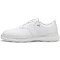 Puma Avant's Golf Shoes Men, Shoes, White/Ash Gray/White, 40.5