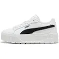 Puma Karmen II Leather Sneakers Women, Shoes, White/Black/Silver, 41