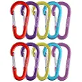 Edelrid Micro Farbig Karabinkrok Assortert 10 Enheter
