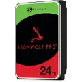 Seagate IronWolf Pro ST24000NT002 - Harddisk - 24 TB - intern - 3.5 - SATA 6Gb/s - 7200 rpm - buffer: 512 MB - med 3-års Seagate Rescue Data Recovery