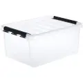 Smartstore Plastkasse SmartStore Classic 15 15l m/låg 40x30x19cm - (10 stk.)