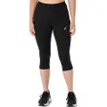 Asics for woman. 2012D179 Tights Core Capri black (XS), Sport, Synthetic, Multisport, Sustainable