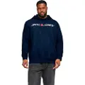 Jack & Jones Corp Old Logo Plus Size Hettegenser