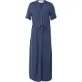 Selected Viva-damina Sun Dress Kortermet Lang Kjole