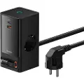 Baseus Tower 5 In 1 Usb-c Vegglader