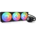 NZXT Kraken 360 RGB - Væskekjølesystem for prosessor - (for: LGA115x Socket, LGA1200, LGA1700, AM4, AM5, sTRX4, TR4) - kobber - 120 mm - matt svart