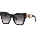 Philipp Plein Spp175s Plein Icon Edge Solbriller For Kvinner