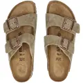 Birkenstock Arizona Suede Leather Sandaler brun