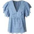 Pepe Jeans Dame Kort Ermet Bluse