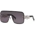 Philipp Plein Plein Icon Edge Solbriller For Kvinner