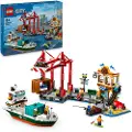 LEGO City 60422 Havneområde med lasteskip