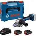 Bosch GWS18V-11 SZLIF KĄT (125mm 2x5.0Ah LB)