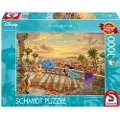 Schmidt Disney, Jasmine Dancing in the Desert Sunlight, 1000 brikker Schmidt
