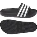 Adidas F35543, Unisex, Voksen, Slipperser, Sort, White, Monokromatisk