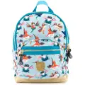 Pick & Pack Birds Backpack (22 x 31 x 11 cm) - Dusty blue