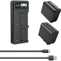 SmallRig 3823, Lithium-Ion (Li-Ion), 2 stykker, Batterier medfølger