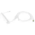 Dutzo Coiled Aviator USB-C cable - White - Upgrade Accessories - Hvit
