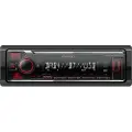 Kenwood Electronics KMM-BT408DAB, Sort, 1 DIN, 88 W, 4.0 kanaler, 50 W, 20 - 20000 Hz