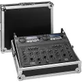 IMG Stage Line MR-919DJ, Hård veske, DJ Mixebord, Aluminium, Tre, Aluminium, Sort, Alle merker, Monokromatisk