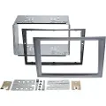 ACV 2-DIN kit div. Opel charcoal metal