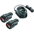 Bosch BATTERISÆT 12V 2X1.5AH M/GAL12 LADER