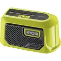 Ryobi Mini Bluetooth-høyttaler 18V ONE+ RBTM18-0 - Superkompakt høyttaler med 5W effekt, Bluetooth 4.2