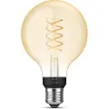 Philips Hue Filament Globe G93, 7W, White, E27