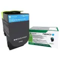 Lexmark Toner cyan 3.500 sider