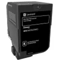 Lexmark - Høy ytelse - svart - original - tonerpatron LCCP, LRP - for Lexmark CX725de, CX725dhe, CX725dthe